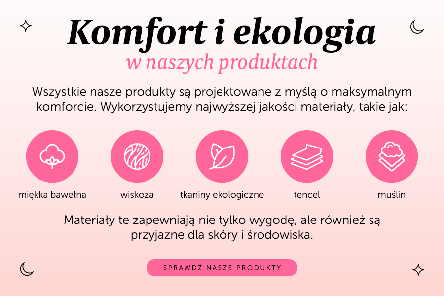 Tkaniny i dzianiny ekologiczne w produktach Doctor Nap – komfort, jakość i troska o środowisko